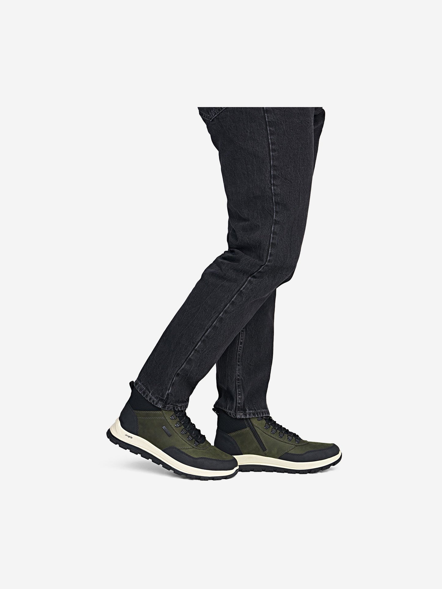 Rieker мужские ботинки зеленый