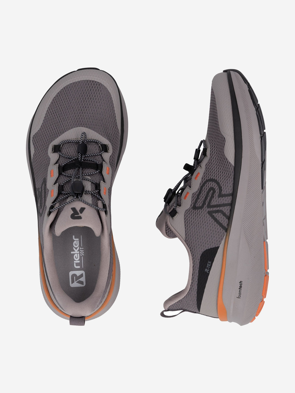 Rieker Sport мужские туфли серый