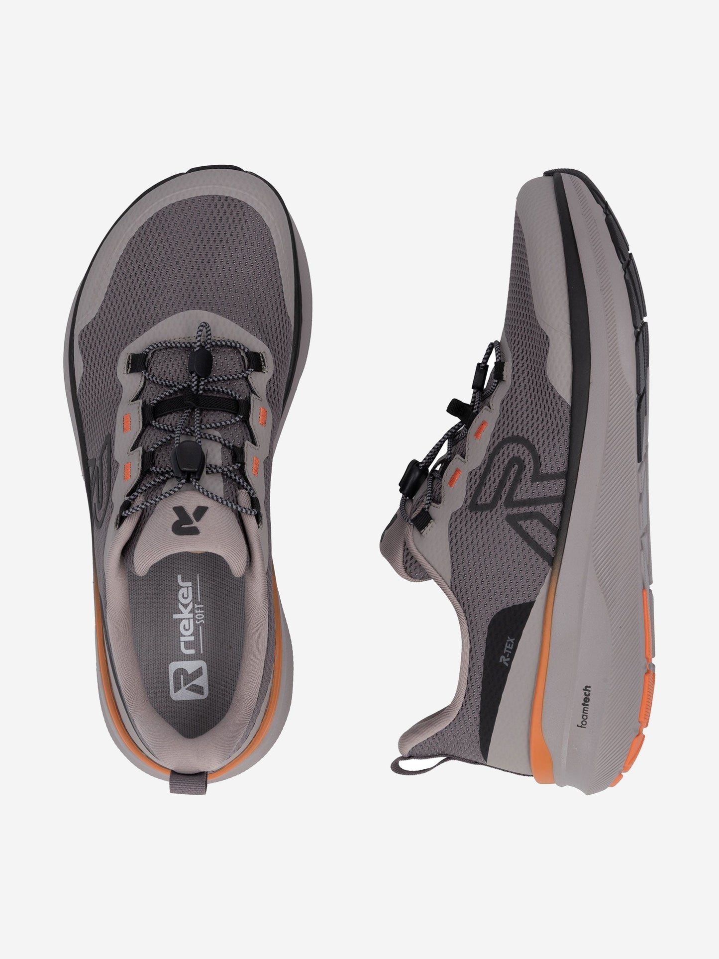 Rieker Sport мужские туфли серый