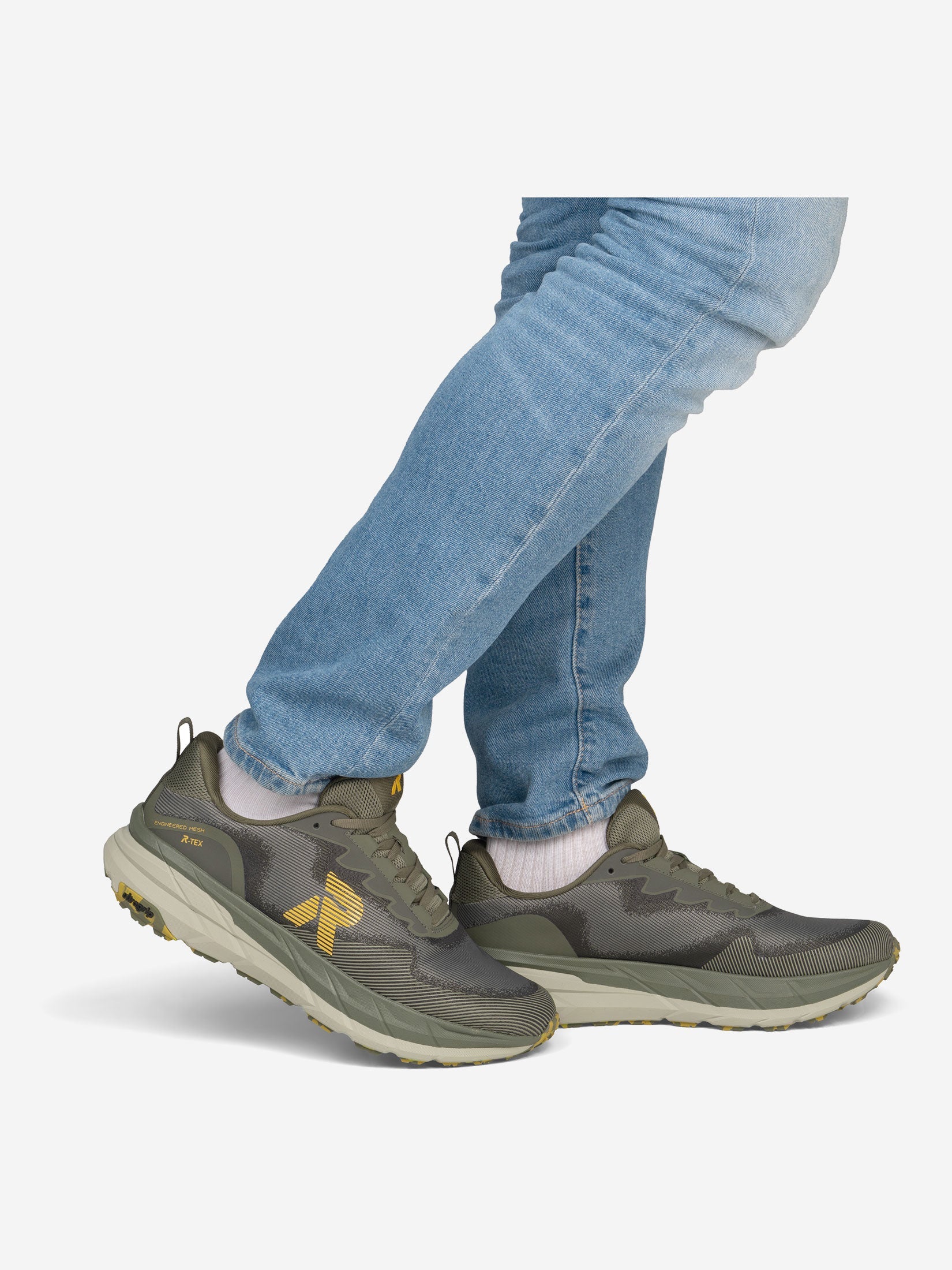 Rieker Sport мужские туфли зеленый