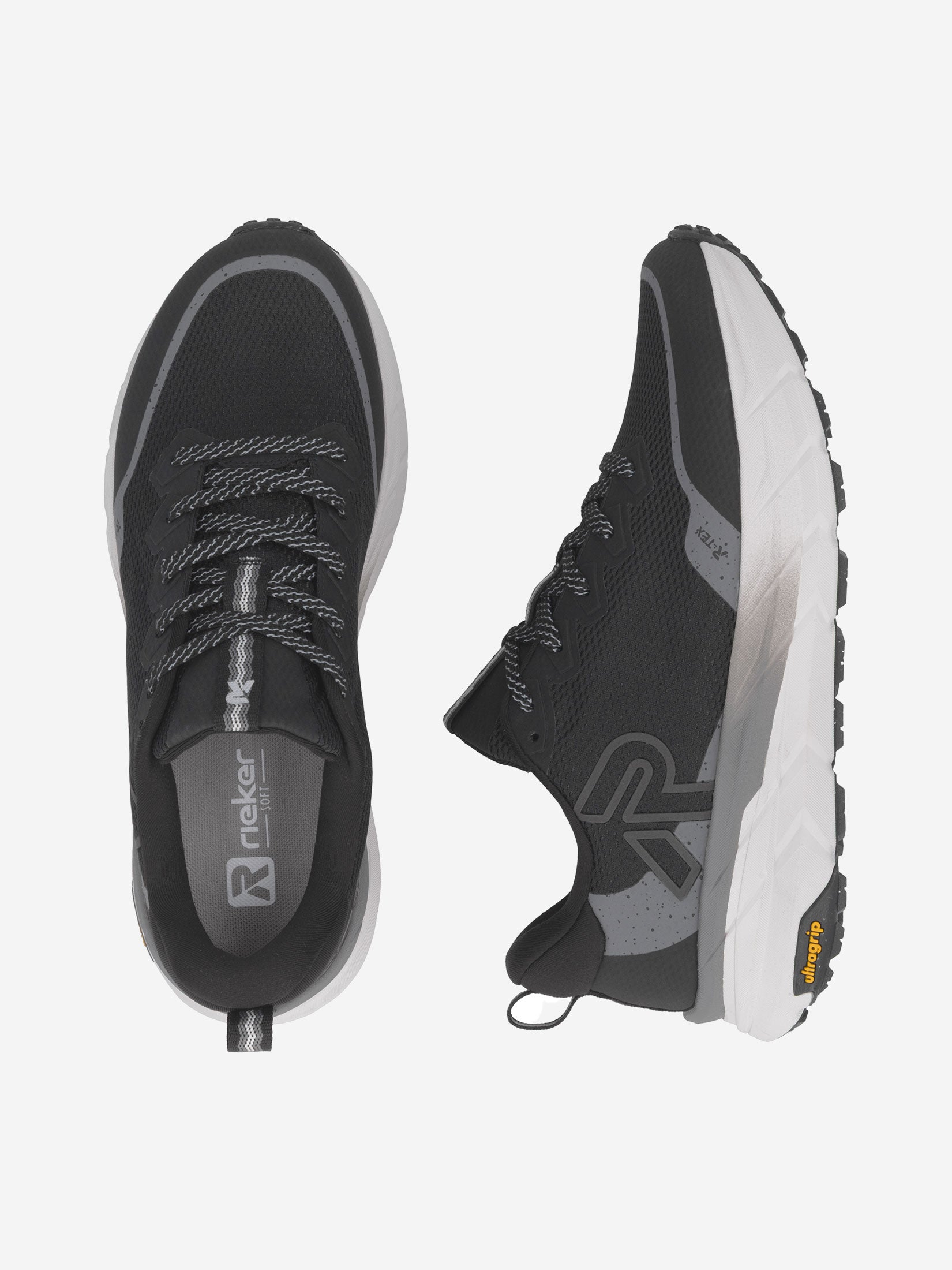 Rieker Sport мужские туфли черный